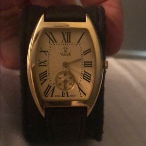 Vicence Milor 14k YG Swiss Quartz Watch